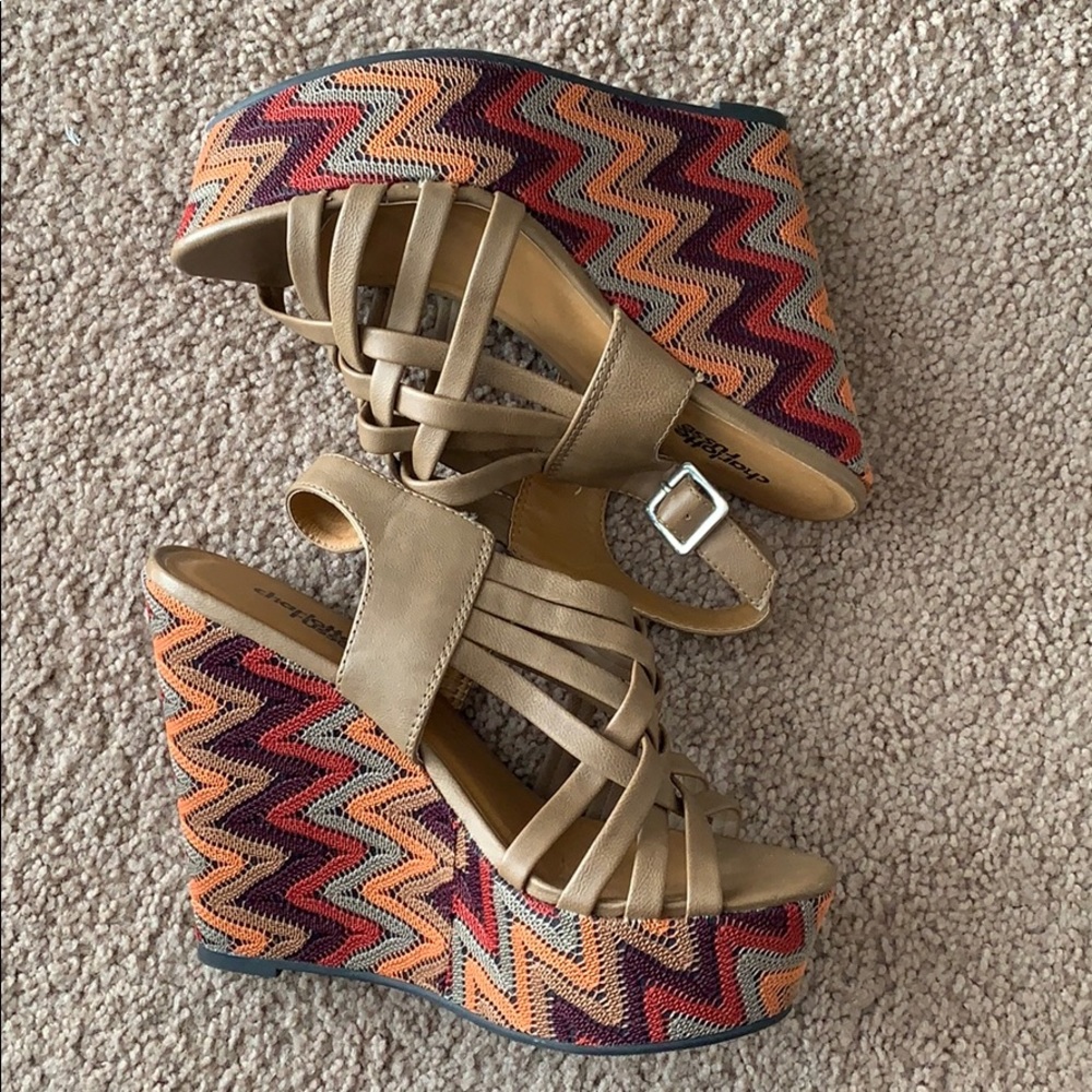 Size 7 Charlotte Russe wedges